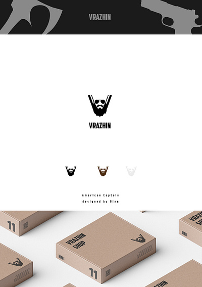 Vrazhin branding design logo