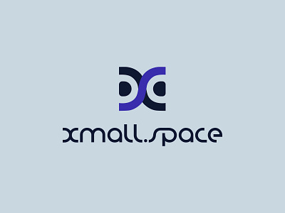 Xmall.space logo branding design designs graphic graphic design identity identity design illustration logo logotype typogaphy ui ux vector