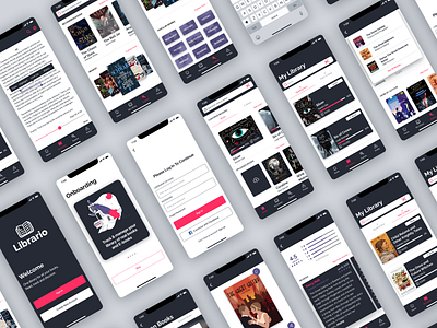 Reading App books design ios app mobile app reading reading app uiux