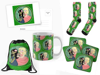 Wicked character product designs branding design illustration packaging design storybooks vector