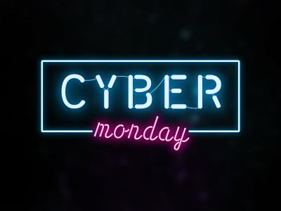 Cyber Monday photoshop