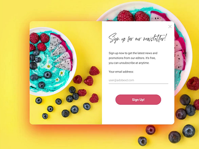 Newsletter animation adobe xd animated animation app appdesign dailyui design gfxmob graphicdesignui newsletter ui ui ux userexperience userinterface ux web design xd