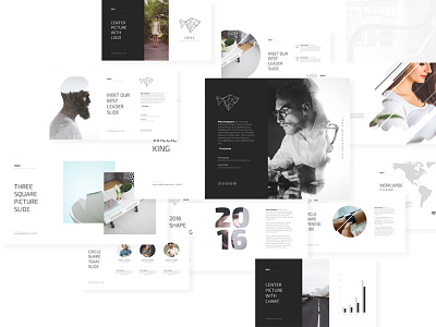 IWAK Presentation Design hipster layout powerpoint powerpoint presentation powerpoint template presentation simplicity
