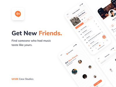 Apprechatio case studies mobile mobileapp music player app uiux user experience user inteface