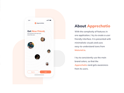 Apprechatio 10 app branding mobile app ui design uiux user experience user interface visual identity