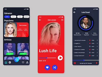 App Music adobe adobe xd design designer logo ui uidesign uiux ux