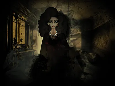 Mexican Legends "La Copetes" assasin dayofthedead ghost illustration legend mexican mexico serialmurder