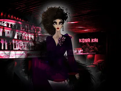 Mexican Legends #The Kona Kai Bar" bar dayofthedead ghost illustration konakai legends mexico