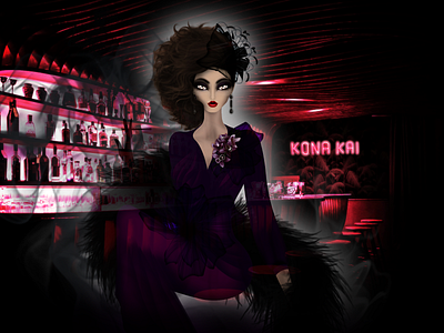 Mexican Legends #The Kona Kai Bar" bar dayofthedead ghost illustration konakai legends mexico