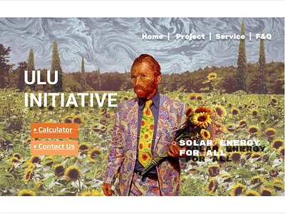 Day 6 #30daysofwebdesign 30daysofwebdesign dailyuichallenge design solar energy webdesign