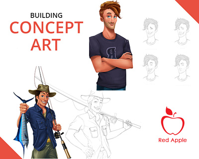 CONCEPT ART appdevelopmentcompanies art and design services character art character model characterdesign concept art conceptart design game art illustration