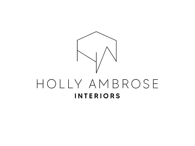 Holly Ambrose Interiors logo branding logodesign