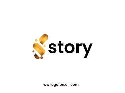Story logo design concept brand identity branding concept corporate identity golden logo logo design logo design concept logo designer logodesign logoforsell logos logotype minimal minimalist logo modern logo newlogo story symbol