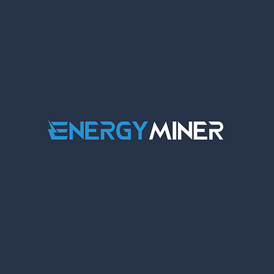 ENERGY MINER branding creative design ecommerce fiverr fiverr.com fiverrgigs flat graphic design illustrator logo logo designer minimal minimalist modern