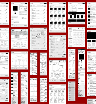 Wireframes for Orgill website. High-Fidelity Wireframes distribution ecommerce high fidelity low fidelity minimal mobile mockups responsive retail shop shopping store ux uxdesign web webdesign website wireframe wireframes