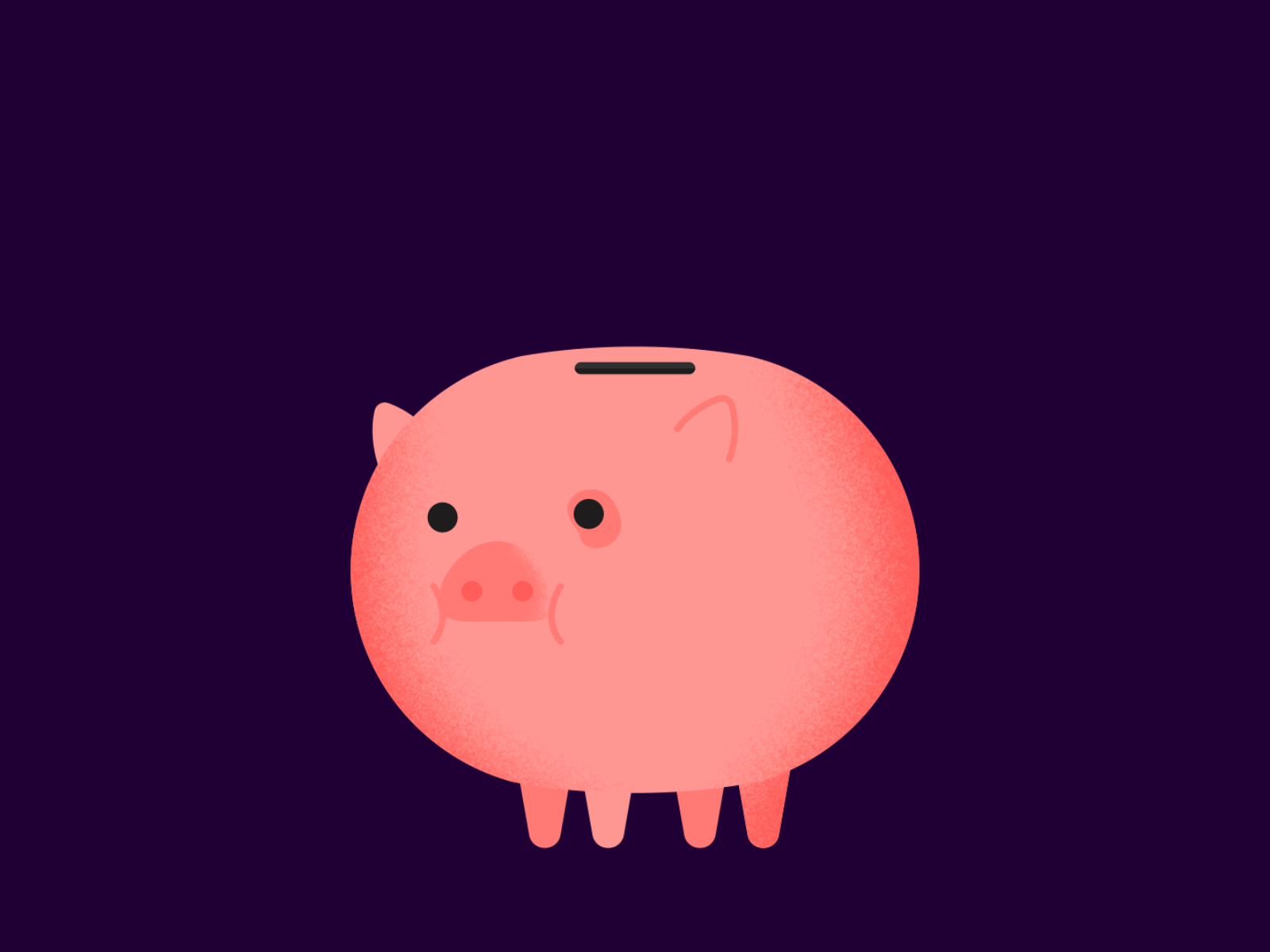 Piggy Bank and Coin adobe illustrator after effect aftereffects animation animation after effects coin design finance funny gif happy illustration money motion design motion graphic motion graphics motiongraphics piggy piggy bank piggybank