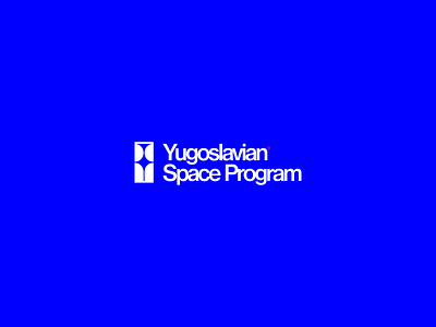 Yugoslavian Space Program clean design galaxy human logo logotype minimal monogram nasa shooting space star symbol type typography