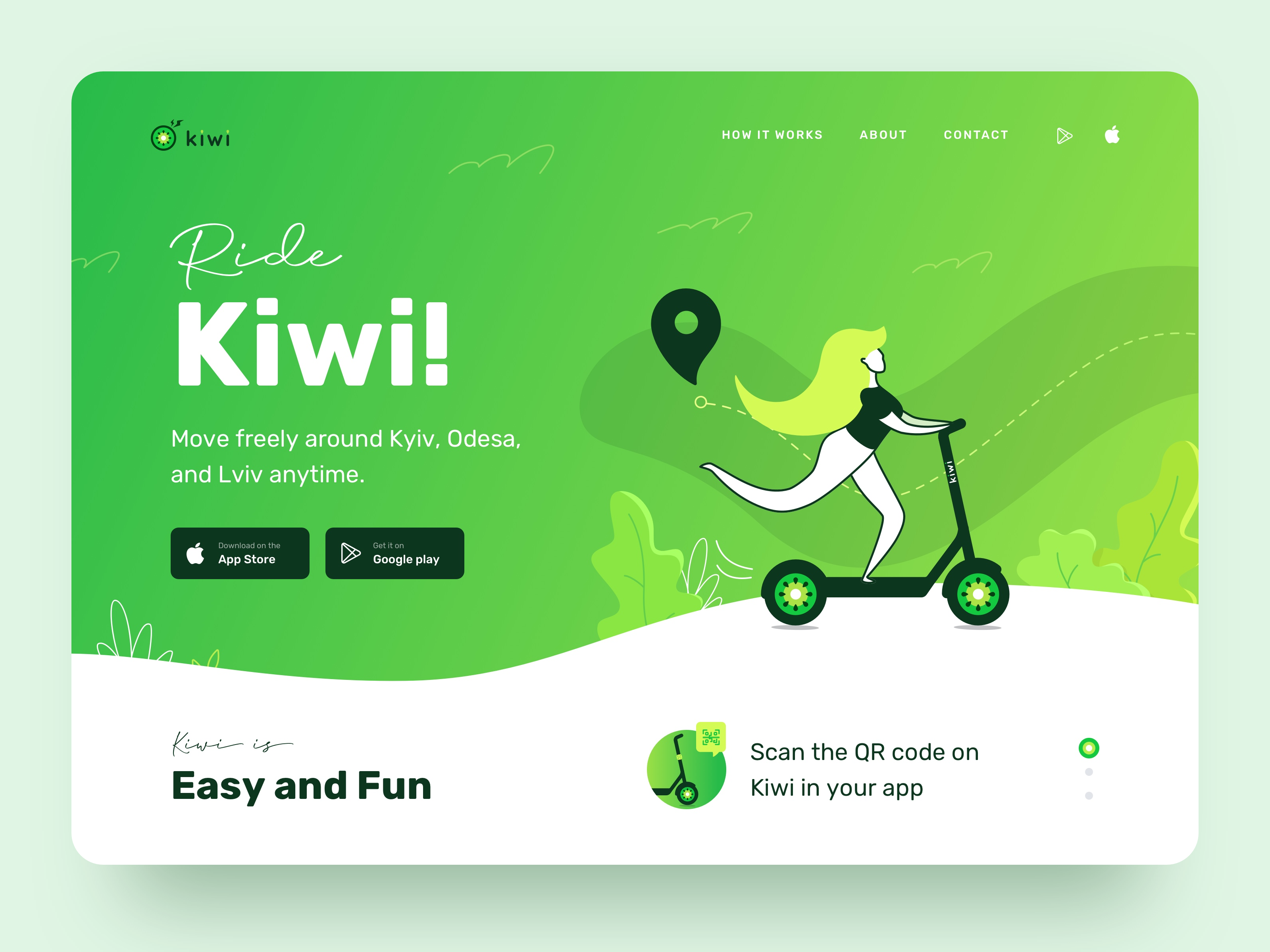Example of Landing Page Design + Development