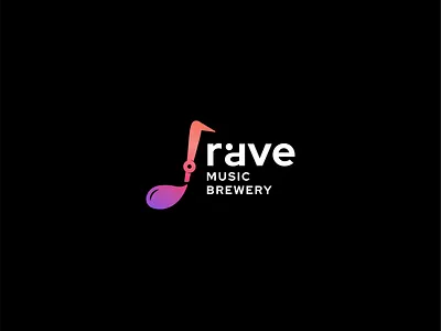 music brewery bar brewery design icon logo luxury music music note