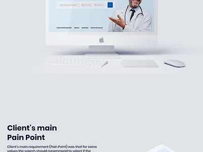 Symptoms Search Engine - Web UI/UX branding interaction design minimal typography ui ui ux ui ux design ui web ux web