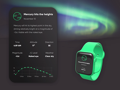 Stargaze - The Astronomy App app applewatch art astronomy branding clean concept dark design designer flat graphicdesgn iphone minimal stars ui uidesign userinterface ux uxdesign