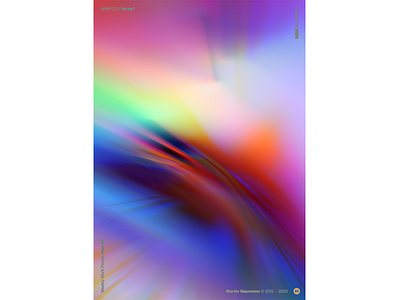 WWP°273 "bl-nk" aberration abstract art blur blurry chromatic chromatic aberration colors design filter forge generative illustration light lights poster prism rainbow spectrum wwp