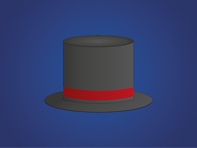 Day 31 - Top Hat 100daychallenge design hat illustration tophat vector