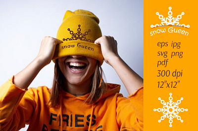 Christmas snowflake. Text Snow Queen creative design illustration арт вектор графика домашний декор знак иллюстрация логотип постер символ