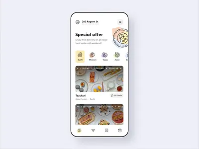 Food Delivery App after effects food food and beverage food and drink food and drinks food app food illustration foodie uber eats ux
