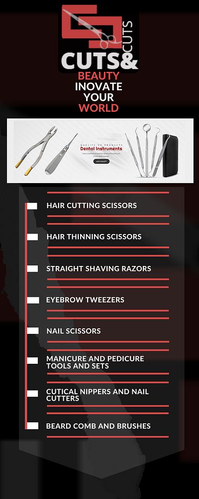 CutsnCuts Surgical Instruments Manufacturer nail art scissors surgical instruments