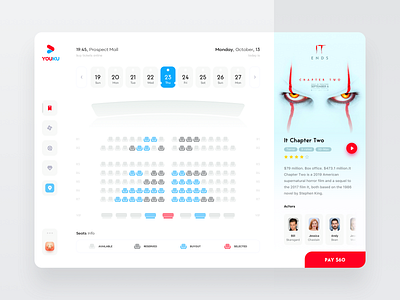 Booking design ui