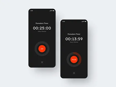 Countdown Timer Daily UI #014 014 app dailyui