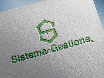 Sistema e Gestione logo house letter g logo letter s logo logo logo design logodesign negative space negative space logo negativespace ship