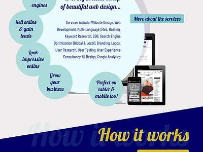 Wave Web Design homepage branding design ui ux web website