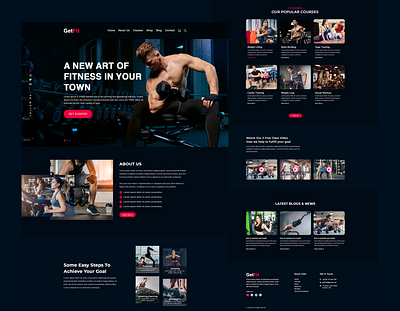 Gym Website Landing page dailyui fitness fitness logo graphic design graphics gym app gym website landing page psd template ui design ui designer uiinspiration uiux uiux designer web design web development web template web ui website design
