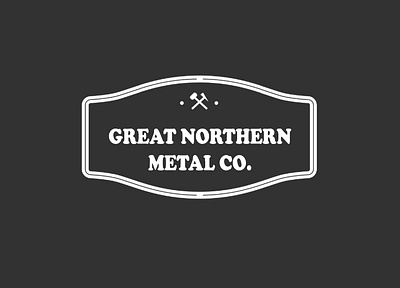 Metal Work Company Logo branding company design flat logo logo design metal work vector