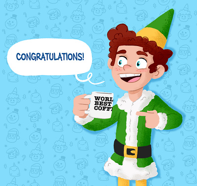 You did it! buddy buddy the elf christmas congrats elf