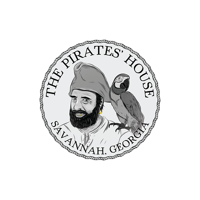 The Pirates's House adobe adobe fresco adobe illustrator adobe photoshop design digital art fresco illustration pirategraphic sticker design vector vector illustration