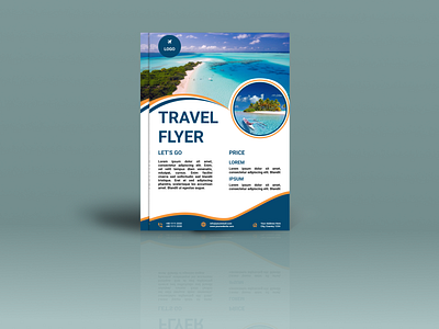 Travel Flyer brochure template business flyer design corporate flyer creative flyer creativity design designer dribbbleshot flyer flyer artwork flyer design flyerdesign flyerdesigner flyers flyertemplate graphics design leaflet minimal flyer poster travel flyer