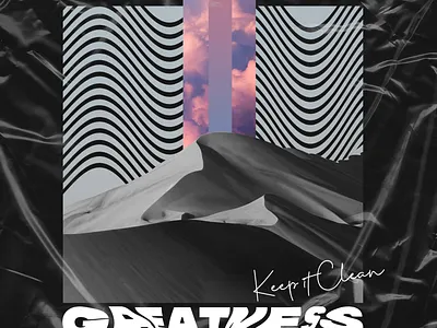 Greatness desert photoshop poster poster art poster design print