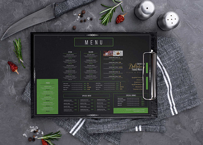 Christmas Delicacies Food Menu Design Template 2020 free free mockup latest mockup new premium psd psd design psd mockup