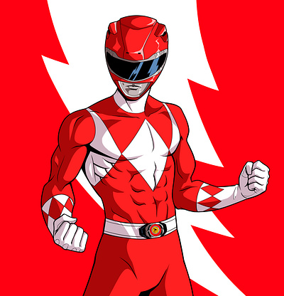Tyranno Ranger 90s art direction character design comics illustration panama powerrangers ranger super sentai tokusatsu tyrannosaurus