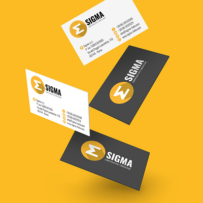 Business Card Design bussines card corporate identity graphic design icons logo logo design