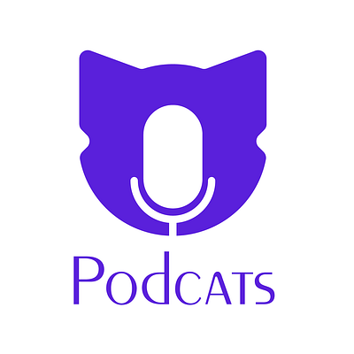 Podcats logo design