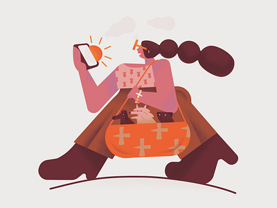 T-Day colors illustration