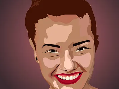 smily portrait picture 01 advertising art branding design illustration illustrations illustrator logo portrait illustration portrait painting typography vector vector illustration vectorart vetorial