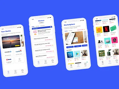 Bancra: Fin Tech Lifestyle Brand banking branding figmadesign fintech mobile rewards uidesign uxdesign