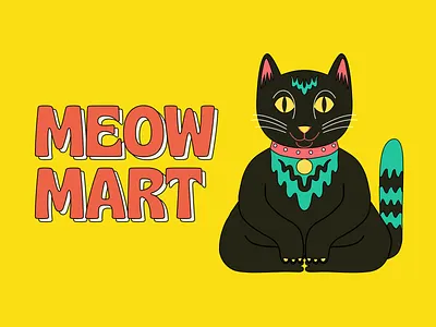 Meow Mart: A new game from Mailchimp! animation arcade bodega cat corner store design game illustration mailchimp meow motion design