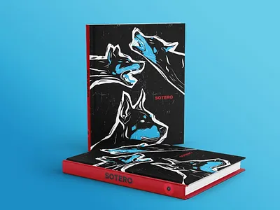 Doggos antifascists book bookcover design editorial illustrated illustrations illustrator