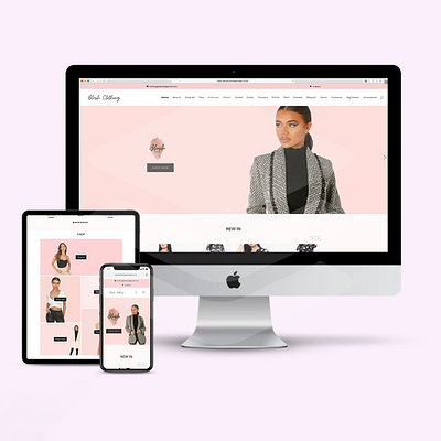 Blush Clothing Armagh design fashion website